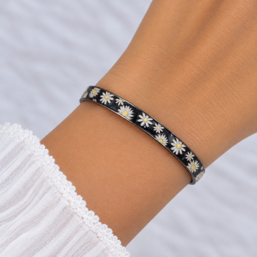Bracelet Soleil, bijou assemblé à la main en Isère