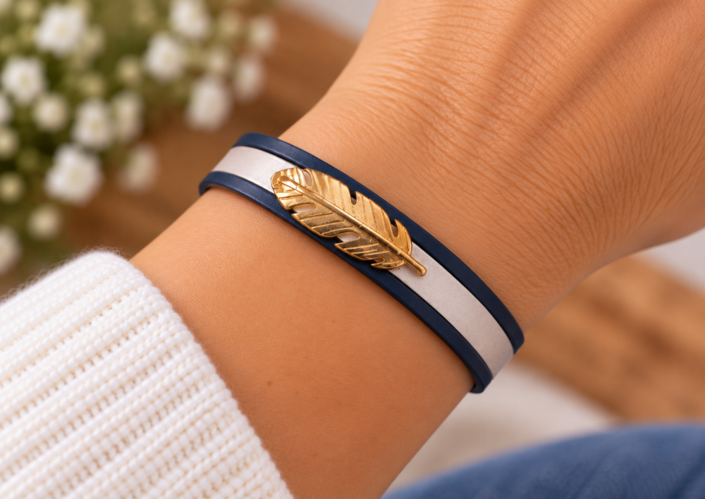Bracelet Paris, bijou assemblé à la main en Isère