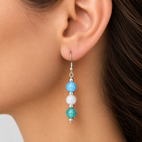 Boucles d'oreilles Lune