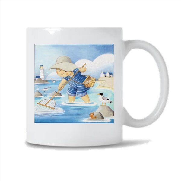 Mug et pot à crayons Pêche à la crevette