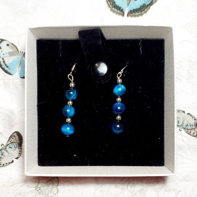 Boucles d'oreilles Lapis-Lazuli
