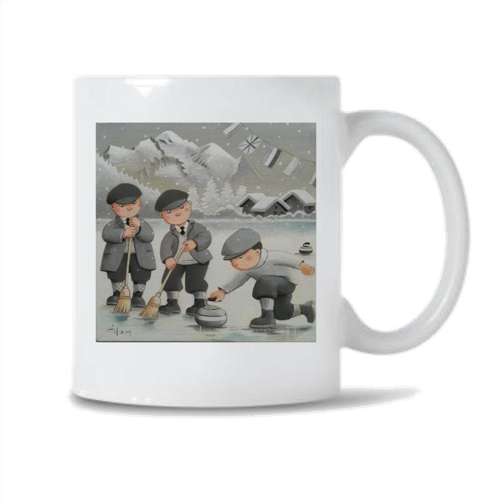 Mug et pot à crayons Curling Team