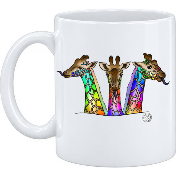 Mug et pot à crayons girafes Les Soph's