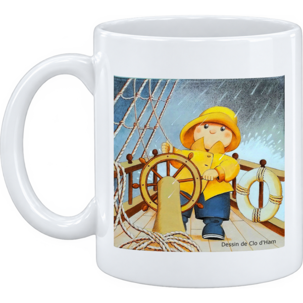 Mug et pot à crayons la mer Gros grain