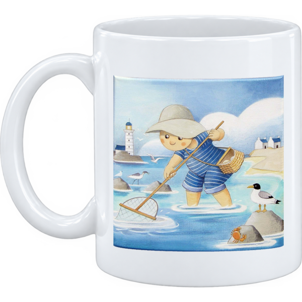 Mug et pot à crayons la mer Pêche à la crevette