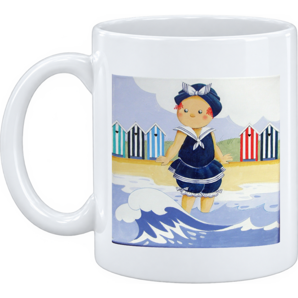 Mug et pot à crayons la mer Première vague
