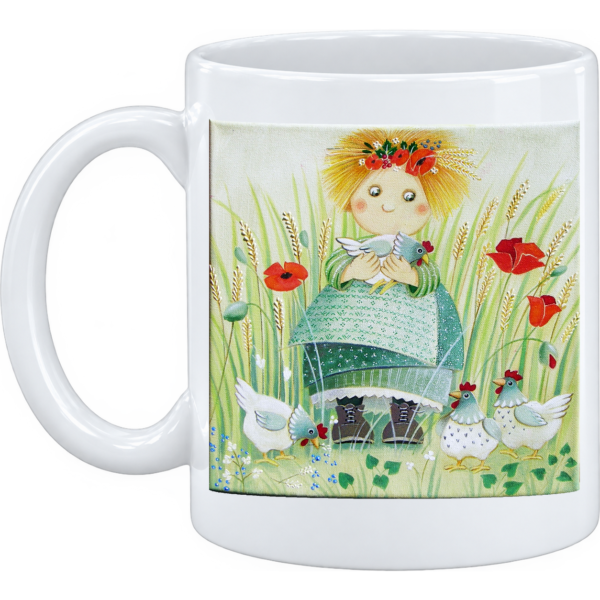 Mug et pot à crayons Ma poule