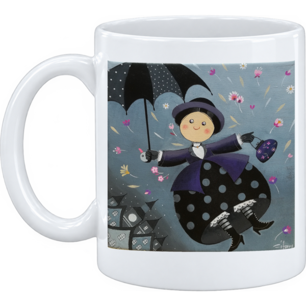 Mug et pot à crayons Mary Poppins