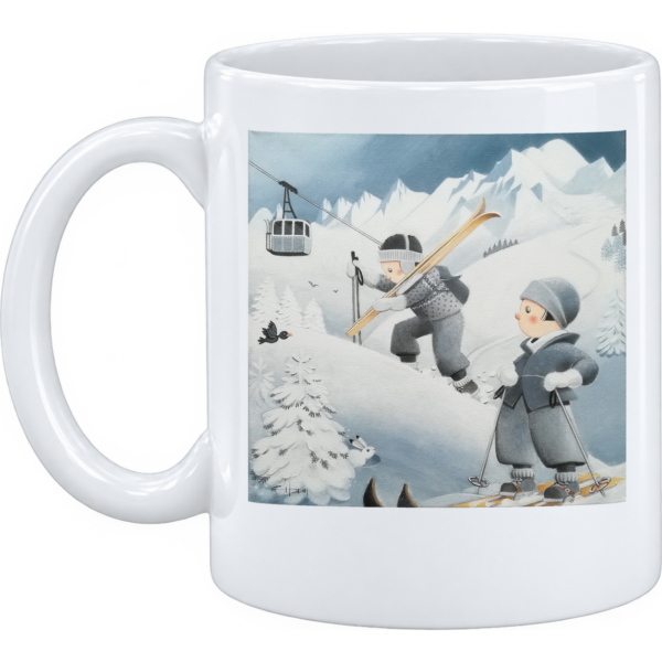 Mug et pot à crayons montagne Montée Prarion