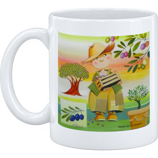 Mug et pot à crayons Olive