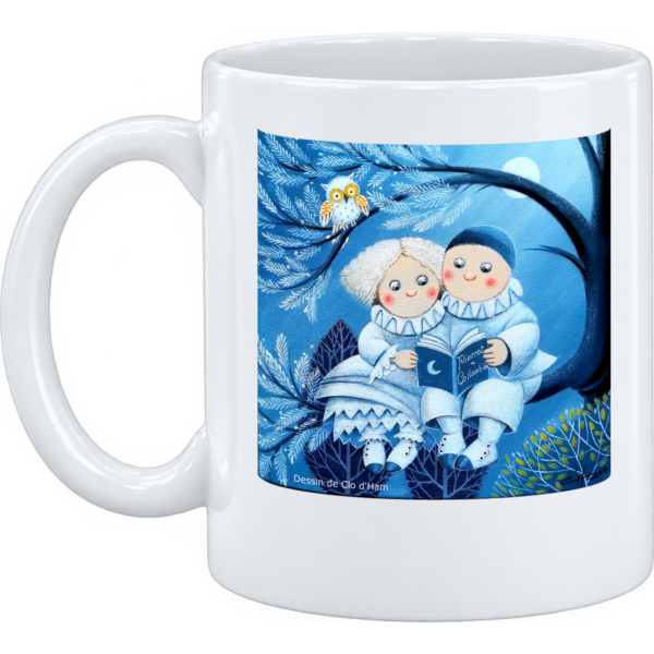 Mug et pot à crayons Pierrot et Colombine