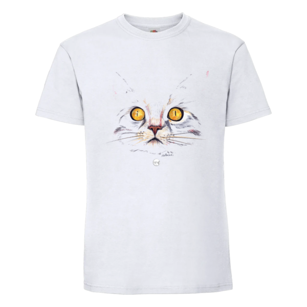 T-shirt Chat aux yeux jaunes