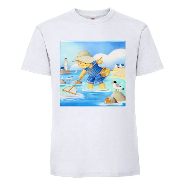 T-shirt la mer Pêche à la crevette