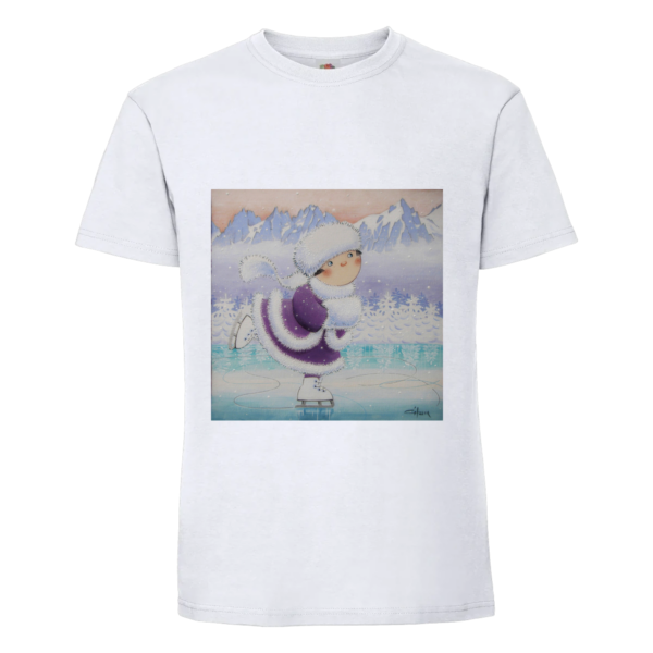 T-shirt Montagne La Patineuse