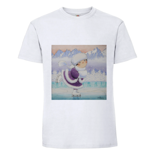 T-shirt Montagne La Patineuse