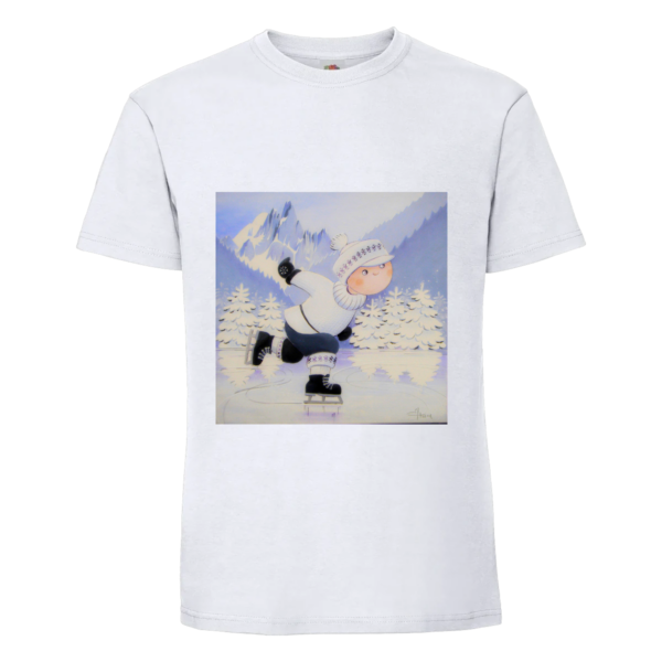 T-shirt Montagne Le Patineur