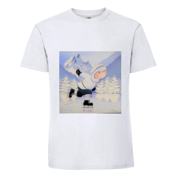 T-shirt Montagne Le Patineur