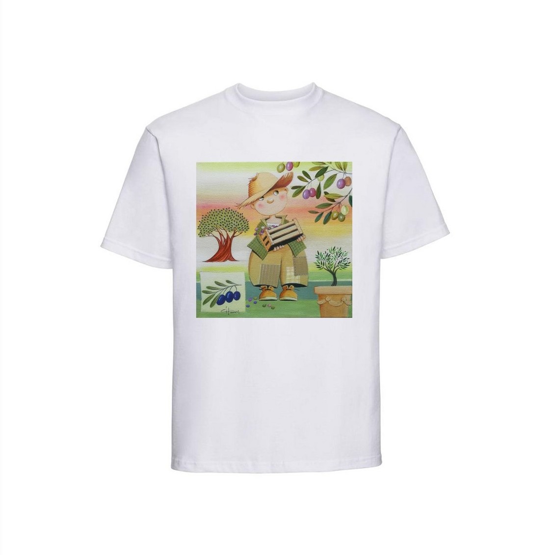 T-shirt Olive