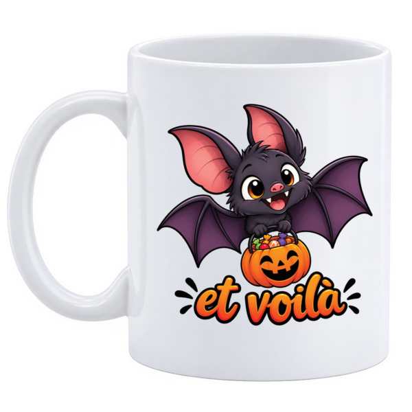 Mug et pot à crayons Chauve Souris Halloween