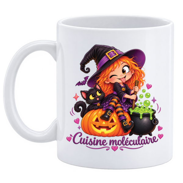 Mug et pot à crayons Sorcière Halloween