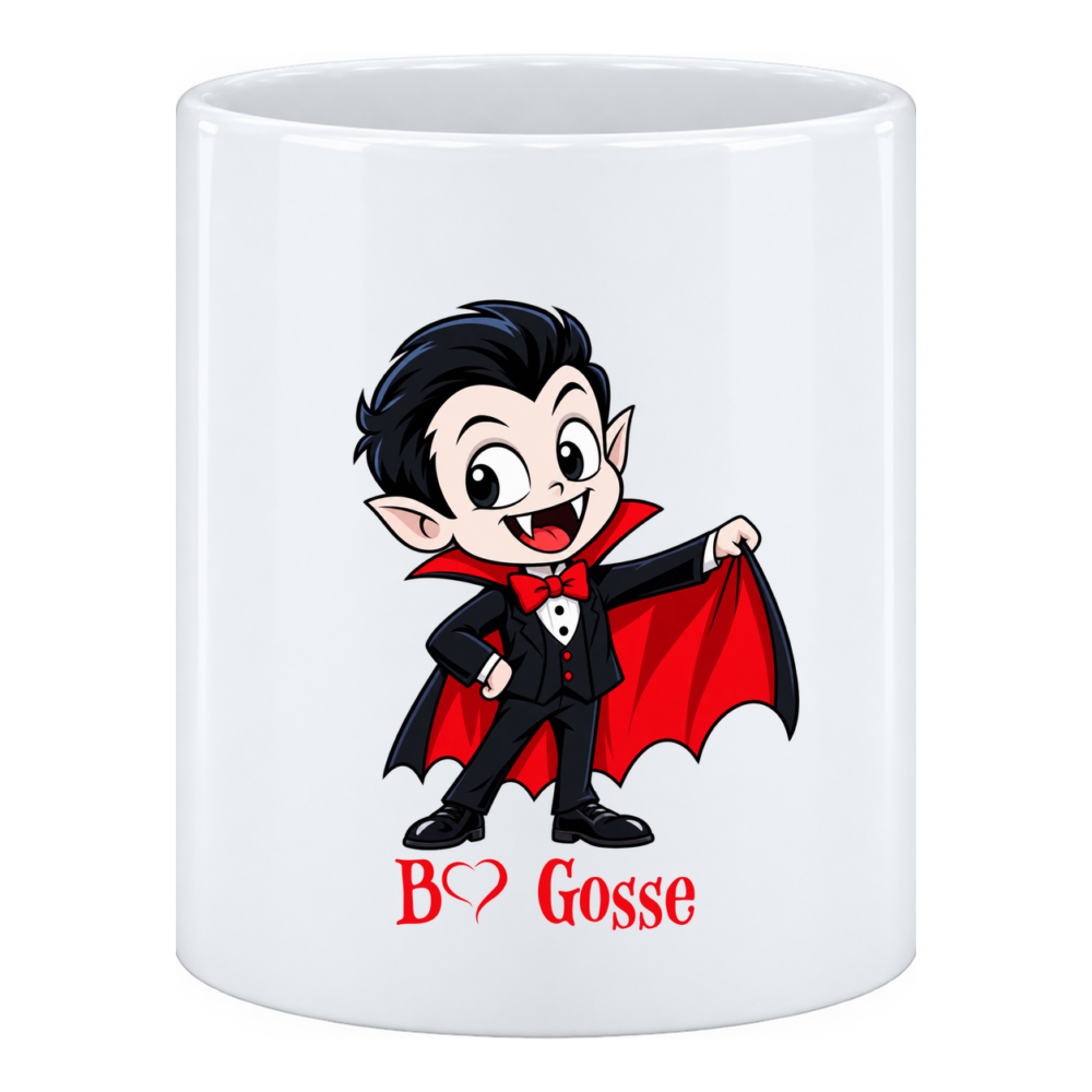 Mug et pot à crayons Vampire Halloween, en pot à crayons