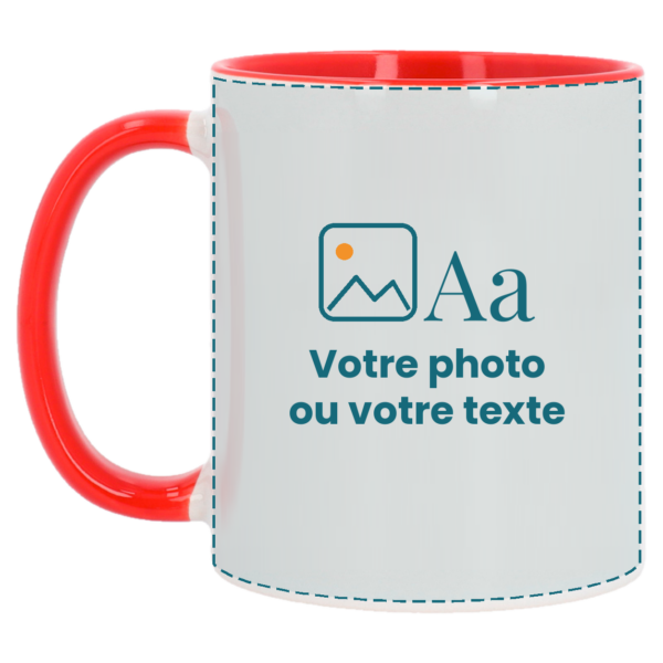 Mug de Noël personnalisé