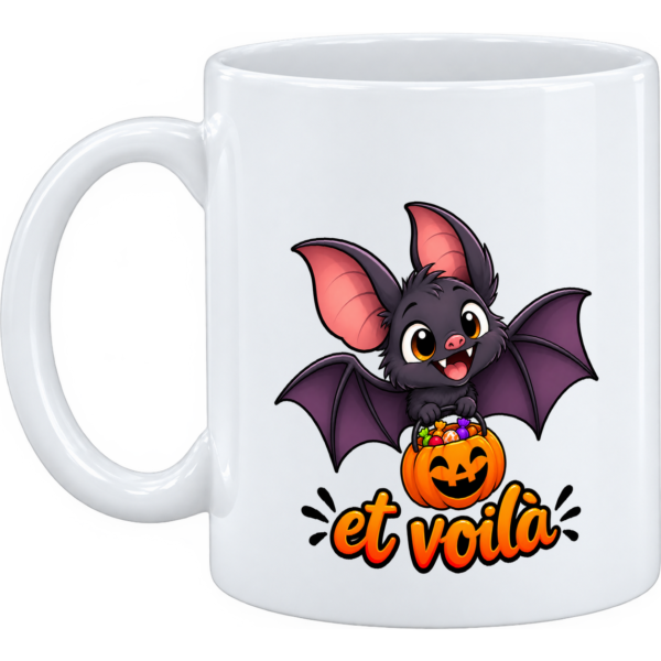 Mug et pot à crayons Chauve-souris Halloween