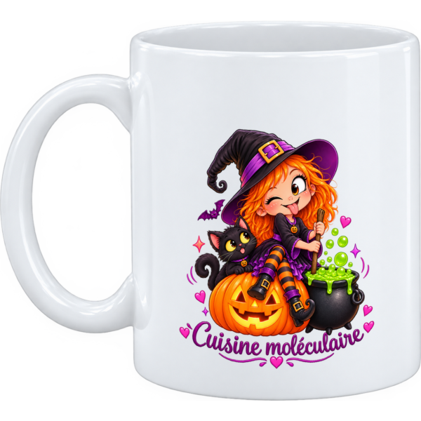 Mug et pot à crayons Sorcière Halloween