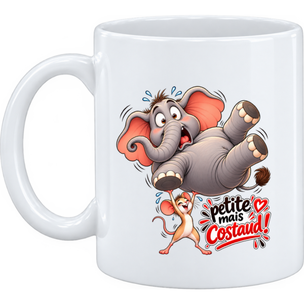Mug et pot à crayons Souris petite mais costaud